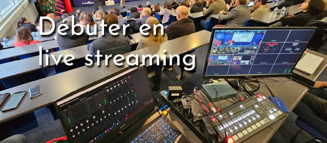 Debuter live streaming